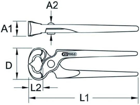 Ks Tools Pliers Length 250mm