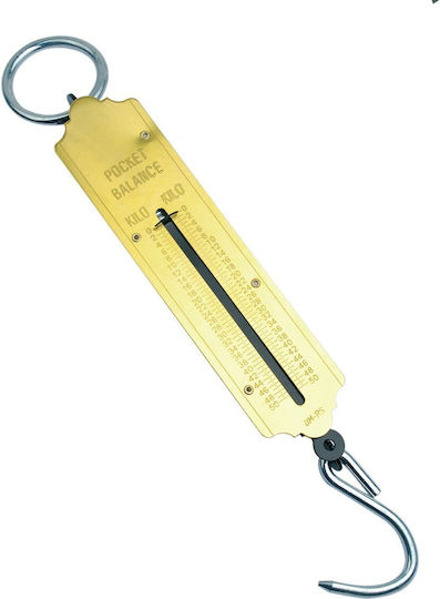 Mannesmann Pocket Balance Professional Hanging Scale with Weighing Capacity of 150kg