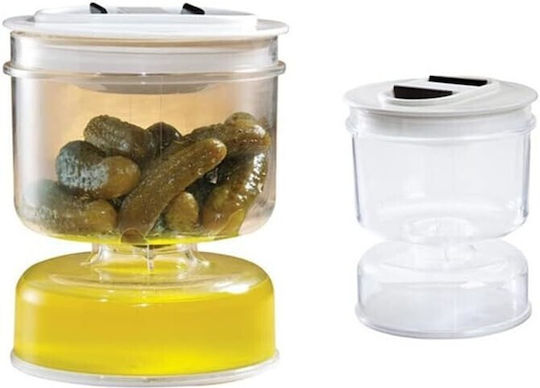 Alista Home Vază Utilizare Generală Cu Capac Plastic Alb 800ml