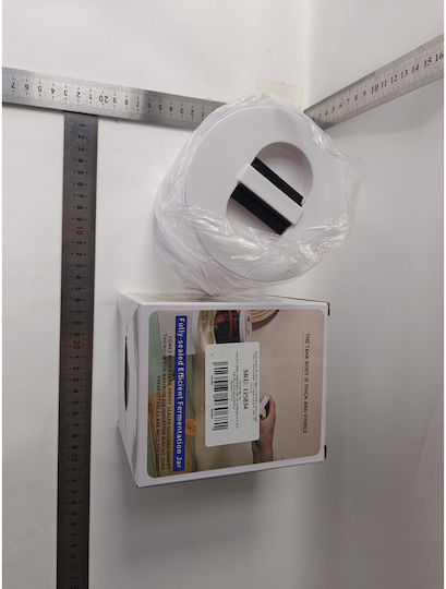Alista Home Vază Utilizare Generală Cu Capac Plastic Alb 800ml