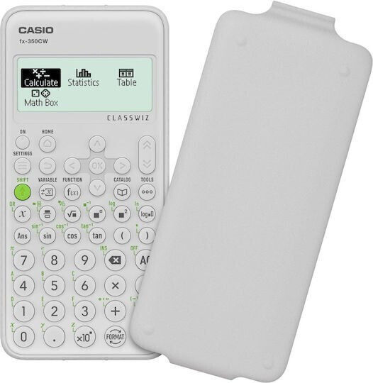 Casio Калкулатор Научен в Бял Цвят 1бр