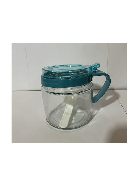 Alista Home Vază pentru Zahăr cu Capac Sticlă Transparentă 180ml