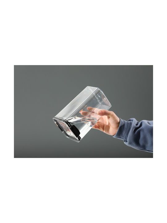 Alista Home Vază Cereale Cu Capac Din Plastic Transparent 460ml 1 Bucată