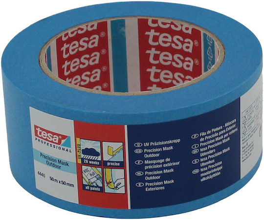 Χαρτοταινια 50x30mm Tesa Μπλε Μασκαρισματος Uv 26 Εβδομαδων