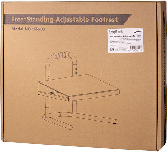 LogiLink Office Footrest With Adjustable Tilt