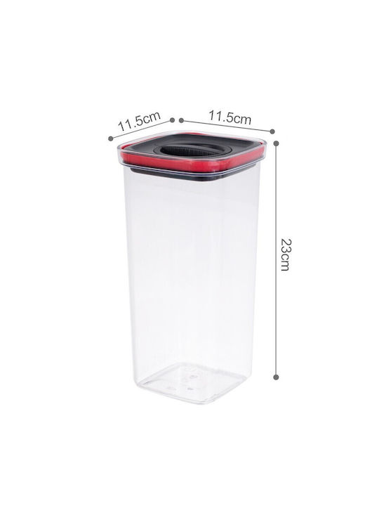 Alista Home Caseta Pentru Cereale / Paste / Cafea / Zahăr Cu Capac Din Plastic Transparent 2000ml