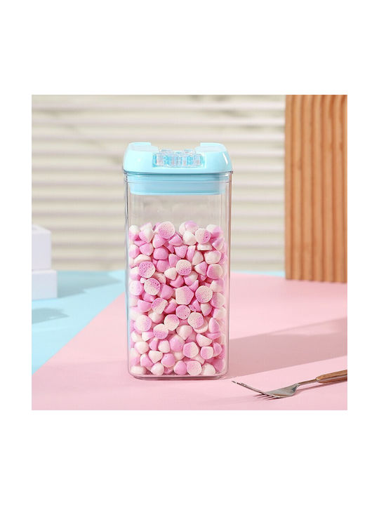 Alista Home Caseta Cereale Cu Capac Plastic Albastru 1200ml 1 Bucată