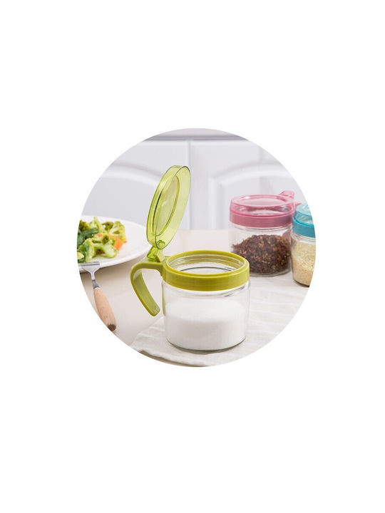 Alista Home Vază pentru Zahăr cu Capac Sticlă Transparentă 180ml