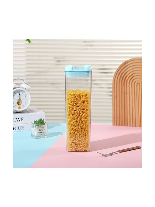 Alista Home Cereal Box with Lid Plastic Blue 1900ml 1 Piece
