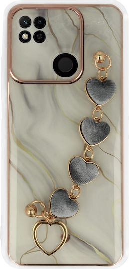 Back Cover Σιλικόνης Λευκό (Redmi 10A)