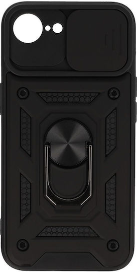 Back Cover Σιλικόνης / Πλαστικό Μαύρο (iPhone 17e / 16e)
