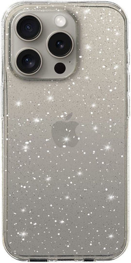 Silver Star Back Cover Σιλικόνης Ασημί (iPhone 16 Pro Max)