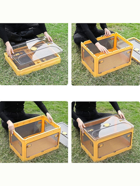 Alista Home Cutie De Depozitare Din Plastic Cu Capac Verde 60x42x34cm