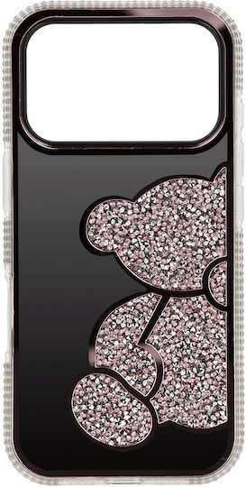 Teddy Bear Case Iphone 16 Pro Pink