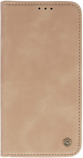 Wonder Book Δερματίνης / Σιλικόνης Καφέ (Xiaomi 17 Pro)