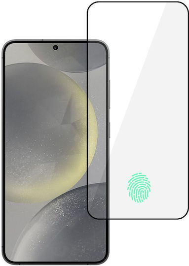 Tel Protect Adeziv complet Full Face Tempered Glass Negru (Galaxy S25 Edge)
