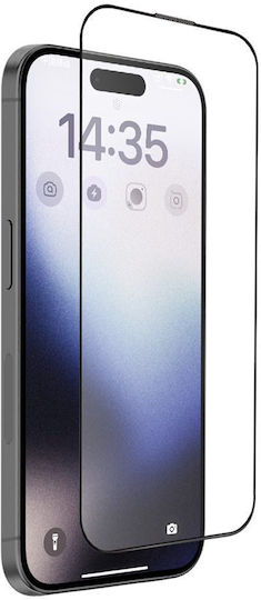Tel Protect Full Glue Matte Full Face Tempered Glass Black (Galaxy S25 Edge)