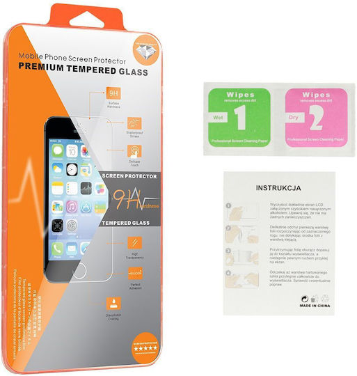 Orange Tempered Glass (Redmi Note 15 Pro 5G)