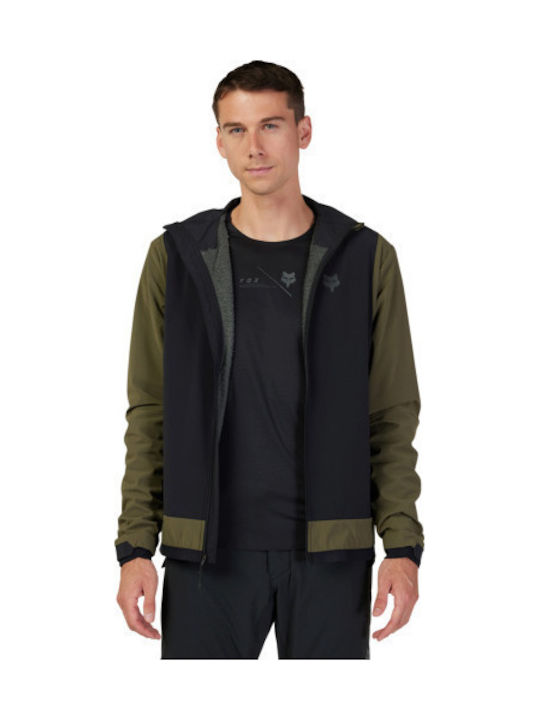 Fox Μπουφάν Εργασίας με Επένδυση Fleece Πράσινο