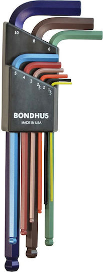 Bondhus Σετ 9 Κλειδιά Allen