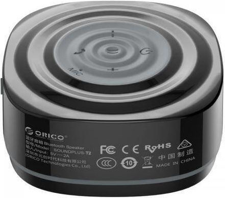 Orico SoundPlus R1 Boxă Bluetooth 5W cu Durată a Bateriei de până la 10 Ore Negru