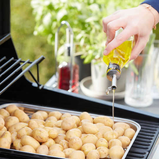 BarbeCook 223.0220.100 Grillgeschirr BBQ-Pfanne Edelstahl 34x24cm