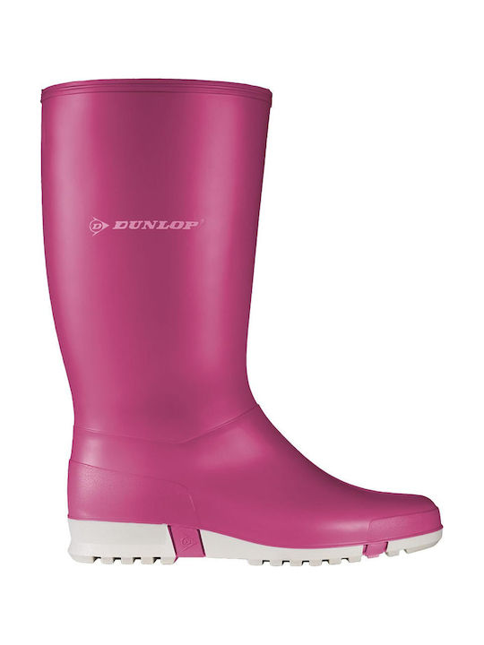 Dunlop K272111 Femeiești Cizme de Siguranță Genunchi Roz