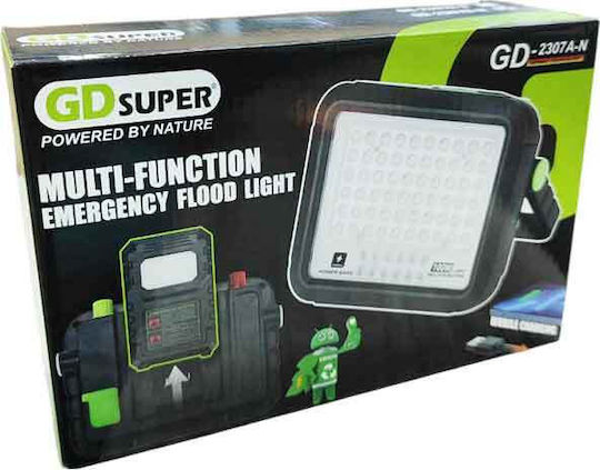 Gdsuper Работна лампа Слънчева LED