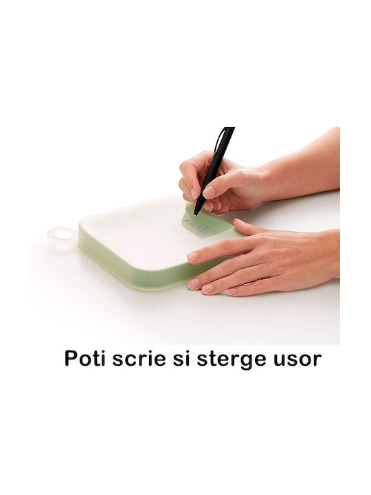 Alista Home Cutie De Prânz Din Silicon Verde 15.5x15.5cm