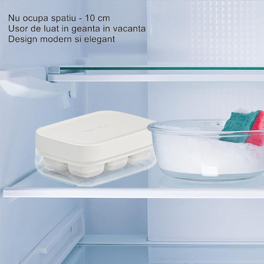 Alista Home Alista Home Eiswürfelform aus Silikon Weiß 125155 Alista Home Alista Home Eiswürfelform aus Silikon Weiß 125155