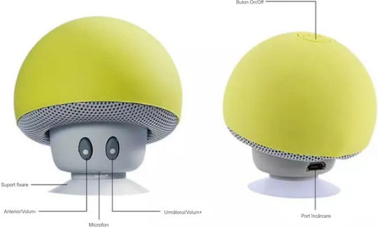 Smartic SI-Q Ηχείο Bluetooth 3W με Διάρκεια Μπαταρίας έως 4 ώρες Πράσινο