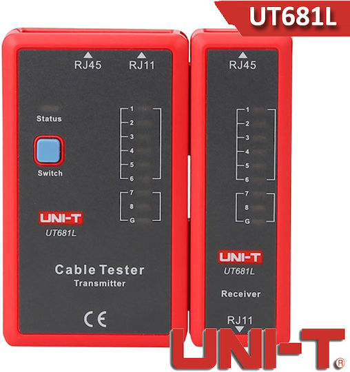 Uni-T UT681L Network Cable Tester RJ45 / RJ11