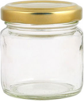 Βαζάκι Γυάλινο με Καπάκι 106ml