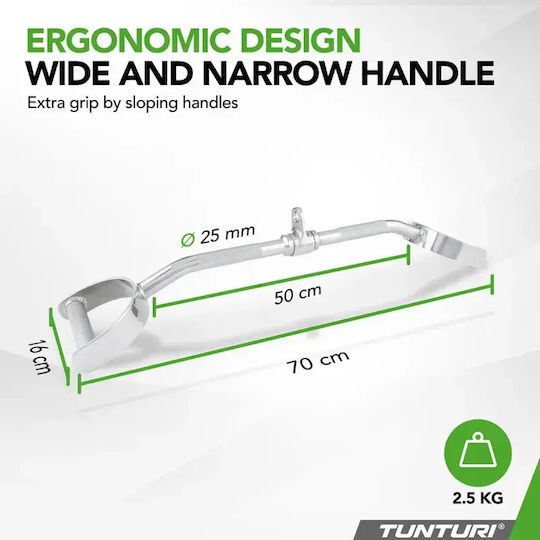 Tunturi Lat Pulldown Bar 70cm