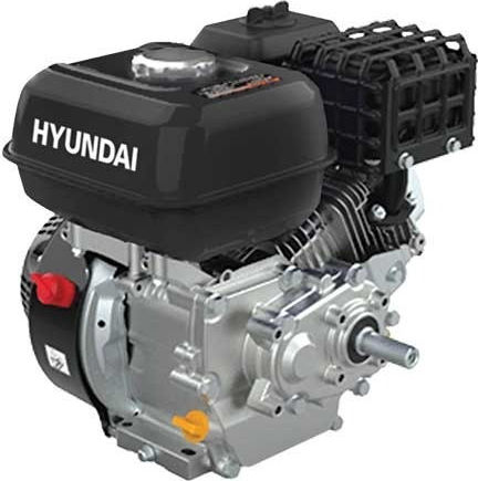 Hyundai Κινητήρας Βενζίνης 6.5hp Μέγιστων Στροφών 1800rpm με Σφήνα