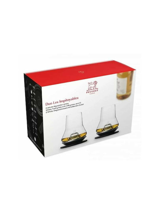 Peugeot Set Pahare Whiskey din Sticlă 2 Bucăți