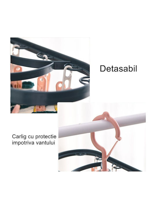 Alista Home Απλώστρα Κρεμαστή από Πλαστικό 30x12.5cm