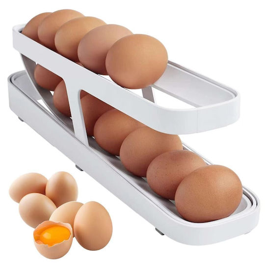 Alista Home Husă Rulantă Pentru Ouă Frigider 14 Ouă 36x8.2x10cm