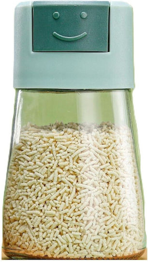 Alista Home Glass Spice Jar Green