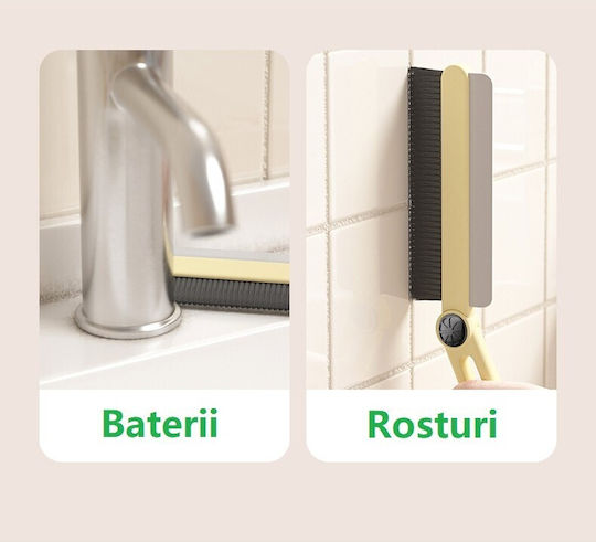 Perie Multifuncțională Wiper Alista Home Pentru Spații Dificil de Accesat 24,7 X 4,5 Cm Alb Lăptos