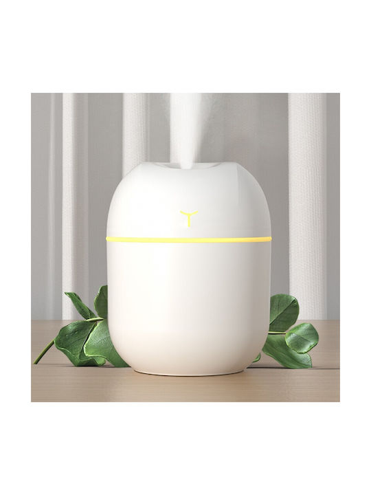 Alista Home Led Συσκευή Αρωματοθεραπείας Υπερήχων Λευκή 220ml 126163