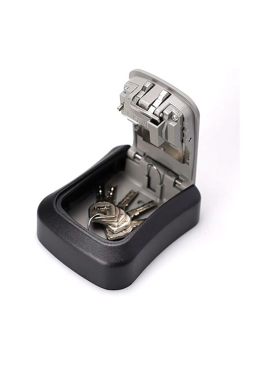 Alista Home Wandmontage Kombinationsschloss Metallisch mit Kombinationsmutter 10.5x5x12.5cm