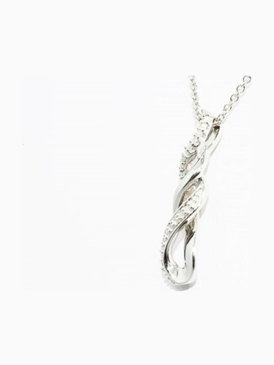 Songea Silber 925 Halskette Diamanten 0.15ct