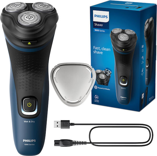 Philips S1151/00 Περιστρεφόμενη Ξυριστική Μηχανή Σώματος / Προσώπου Επαναφορτιζόμενη