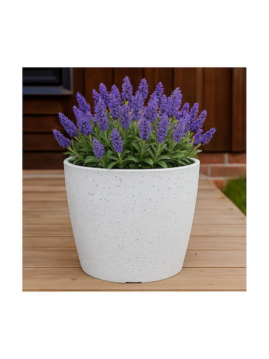 SGTT Kunststoff-Blumentopf Weiß SGTT Kunststoff-Blumentopf Weiß