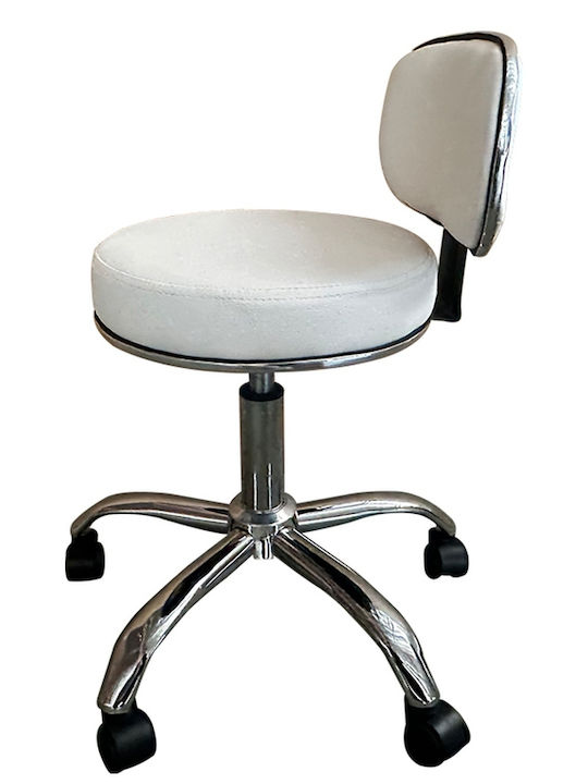 Scaun de Birou Albe 4buc 47x47x67cm