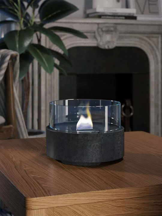 Tenderflame Focar Interior din metal Negru