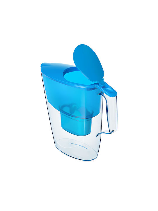 Aquaphor Time Κανάτα Σερβιρίσματος Πλαστική Blue με Φίλτρο 2500ml