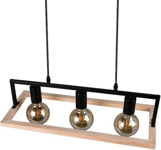 Trio Lighting Black Pendant Ceiling Light