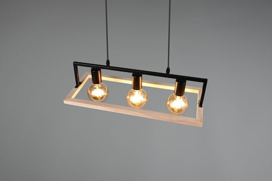 Trio Lighting Black Pendant Ceiling Light